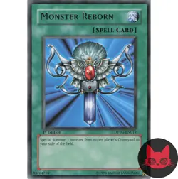 Yugioh Monster Reborn DPYG-EN019 Rare 1st Edition NM - Image 1