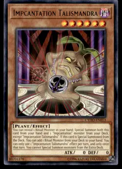 Impcantation Talismandra CYHO CYHO-EN013 MP YuGiOh Buy 10 Get 10 Free | Free Shi - Image 1