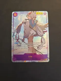 Uta #OP02-120 - Alt Art SEC - OP02 Paramount War One Piece TCG English - NM - Image 2