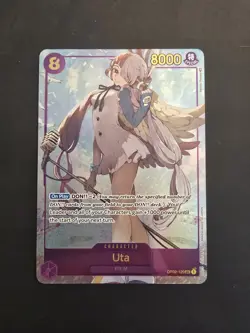 Uta #OP02-120 - Alt Art SEC - OP02 Paramount War One Piece TCG English - NM - Image 3