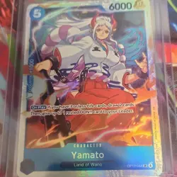 Yamato (Alternate Art Foil SR) OP13-054 Carrying On His Will 6000 One Piece CCG - Image 1