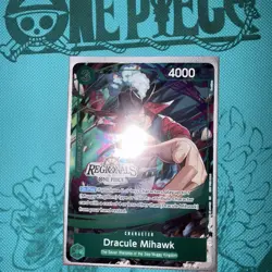 Dracule Mihawk ST12-003 Regionals Promo One Piece - Image 1