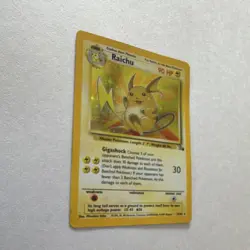 Pokemon Raichu Fossil Holo Rare 14/62 90 HP Wizards of the Coast 1999 Card - Image 5