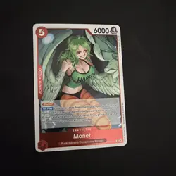 One Piece Monet EB03-010 6000 Power 5 Cost Character Card Heroines Edition CCG - Image 1
