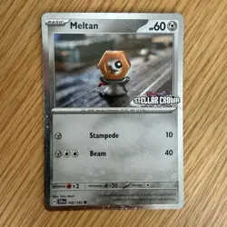 Meltan (Stellar Crown Stamped) 102/142 Miscellaneous Cards & Products Holo - Image 1