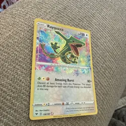 Rayquaza 138/185 Vivid Voltage NM Holo Foil Amazing Rare Pokemon Card - Image 3