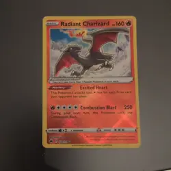 Pokemon TCG Radiant Charizard Crown Zenith Holo Card 020/159 PSA 10 - Image 1