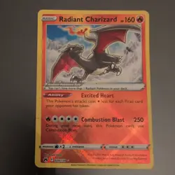 Pokemon TCG Radiant Charizard Crown Zenith Holo Card 020/159 PSA 10 - Image 2