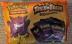 Pokemon TCG Booster Trick or Trade Trading Card Game 40 Mini Packs - Image 1