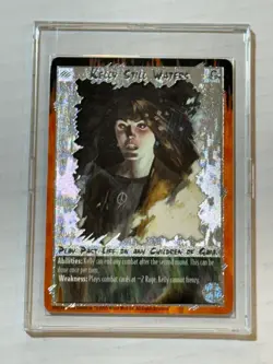 RAGE CCG - (LIMITED EDITION) SINGLE RARE/CHASE CARD 1995 KELLY STILL WATERS - Image 1