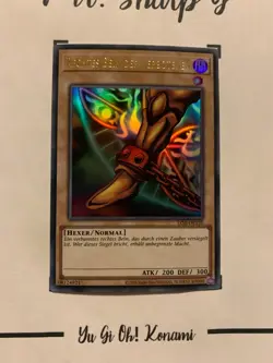 RECHTES BEIN DER VERBOTENEN - LOB-DE120 DEUTSCH Yu-GI-Oh! CARD ULTRA RARE HOLO - Image 3