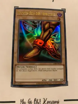 RECHTES BEIN DER VERBOTENEN - LOB-DE120 DEUTSCH Yu-GI-Oh! CARD ULTRA RARE HOLO - Image 5