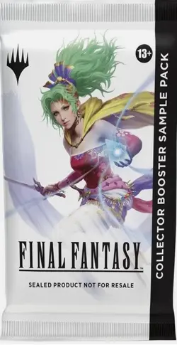 MTG Final Fantasy Collector Booster Sample Pack Unopened Magic The Gathering NEW - Image 1