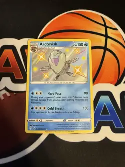 Pokemon TCG Arctovish SWSH Shining Fates SV037/SV122 Shiny Holo Rare Card NM - Image 1