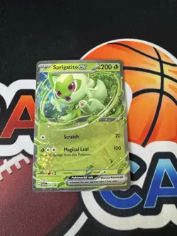 Pokemon TCG Sprigatito ex SVP 087 2024 Scarlet & Violet Sealed Black Star Promo - Image 1