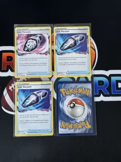 4x Lost Vacuum 162/196 x4 - Lost Origin - Pokemon TCG - Playset - NM - Image 1