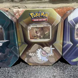 Pokemon TCG Triple Whammy Collector Tin Complete Set of 3 (9 Packs) Sealed NEW - Image 3