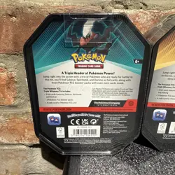 Pokemon TCG Triple Whammy Collector Tin Complete Set of 3 (9 Packs) Sealed NEW - Image 5