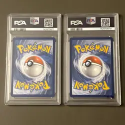 Pokemon TCG: Greninja ex 132 & 198 Scarlet & Violet Promo Cards Holo PSA 9 - Image 2