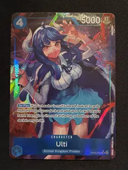Ulti (Alt Art) OP05-043 SR ONE PIECE Card The Best PRB-01 - Image 1