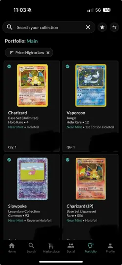 Pokemon Vintage Holos Base Set 1999 Lot of 200 Cards - Image 1
