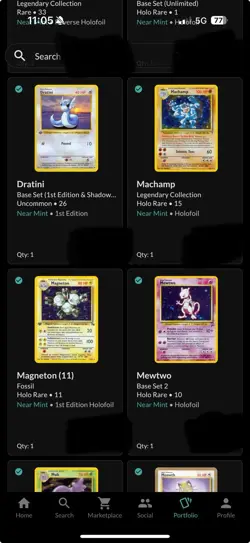 Pokemon Vintage Holos Base Set 1999 Lot of 200 Cards - Image 4