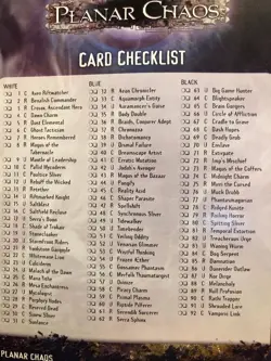 Planar Chaos Player's Guide - Magic the Gathering, Wizards of the Coast 2007 !! - Image 3