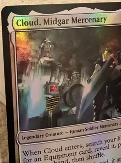 MTG Cloud, Midgar Mercenary Final Fantasy Promo 0001 FFVII FF7 NM - Image 5
