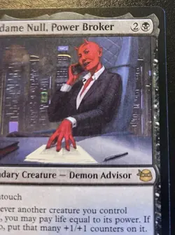 Madame Null, Power Broker 0066 Rare Teenage Mutant Ninja Turtles MTG - Image 3