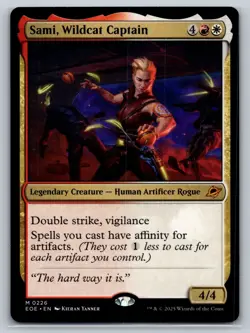 Sami, Wildcat Captain Edge of Eternities Regular - Image 1