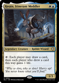 Kwain, Itinerant Meddler - 254 - BLC Set- Near Mint - MTG - Image 1