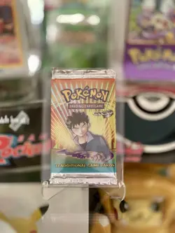 Pokemon Gym Heroes Booster Pack (Brock Artwork) WotC Vintage Unlimited - Image 1
