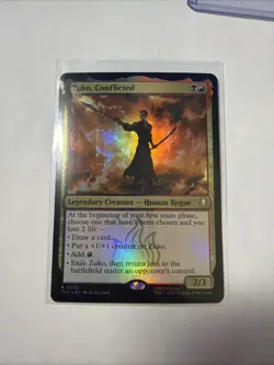 Zuko, Conflicted - Avatar: The Last Airbender Foil - Rare - Image 1