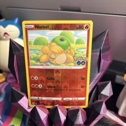 Numel Peelable Ditto Reverse Holo Pokemon Go TCG Card 013/078 Unpeeled NM - Image 1