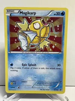 Shiny Magikarp Black Star Holo Promo⭐XY143⭐LP😱🔥 - Image 1