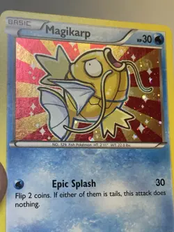 Shiny Magikarp Black Star Holo Promo⭐XY143⭐LP😱🔥 - Image 4
