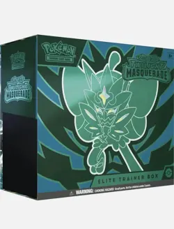 Pokemon TCG Scarlet & Violet- Twilight Masquerade Elite Trainer Box ETB Sealed - Image 2