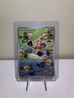 Clobbopus Illustration Rare SV08: Surging Sparks 207/191 NM Pokemon TCG - Image 1