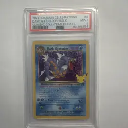 2021 Pokemon Celebrations Classic Collection #8 Dark Gyarados-Holo PSA9 🔥🔥 - Image 1