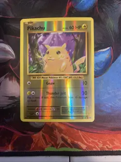 Pikachu 35/108 XY Evolutions Pokemon Reverse Holo Near Mint - Image 1