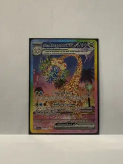 Pokemon TCG Surging Sparks Alolan Exeggutor Card EX 242/191 - Image 1