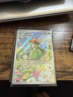 Pokemon TCG Lilligant Illustration Rare Black Bolt 092/086 Mint Condition - Image 1