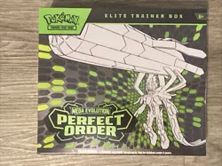 Pokemon TCG: Mega Evolution Perfect Order Elite Trainer Box ETB - Factory Sealed - Image 1