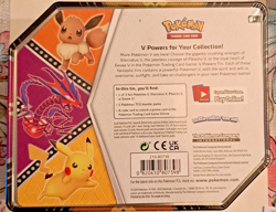 Pokemon TCG: V Powers Tin PIKACHU NEW Factory Sealed NEW - Image 2