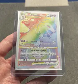 HISUIAN TYPHLOSION VSTAR 193/189 RARE RAINBOW ASTRAL RADIANCE POKEMON NM/M - Image 2