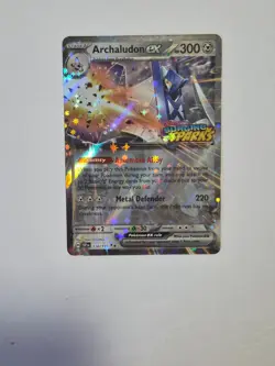 Archaludon ex 130/191 Double Rare Surging Sparks Stamped Pokemon Holo Near Mint - Image 1