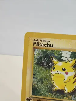 Pokemon 1st Edition Pikachu Jungle 60/64 WOTC 1999 DAMAGED - Image 2