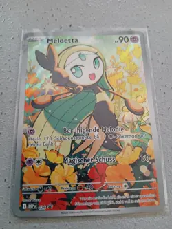 Meloetta MEP026 Promo | Erhabene Helden | Deutsch | Near Mint Pokemon no PSA - Image 1