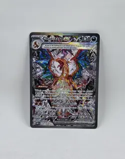 Pokemon TCG Charizard EX Obsidian Flames 223/197 English Full Art - Image 2