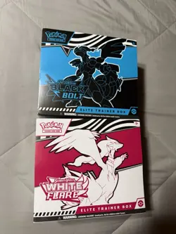Black Bolt and White Flare Pokemon Center ETB Elite Trainer Box - NEW Sealed - Image 1